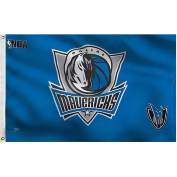 NBA Dallas‎ Mavericks New Flag 3’ x 5’ Metal Grommets - Picture 1 of 2